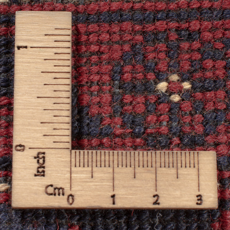 Afghan Teppich - Kunduz - 298 x 202 cm - dunkelrot