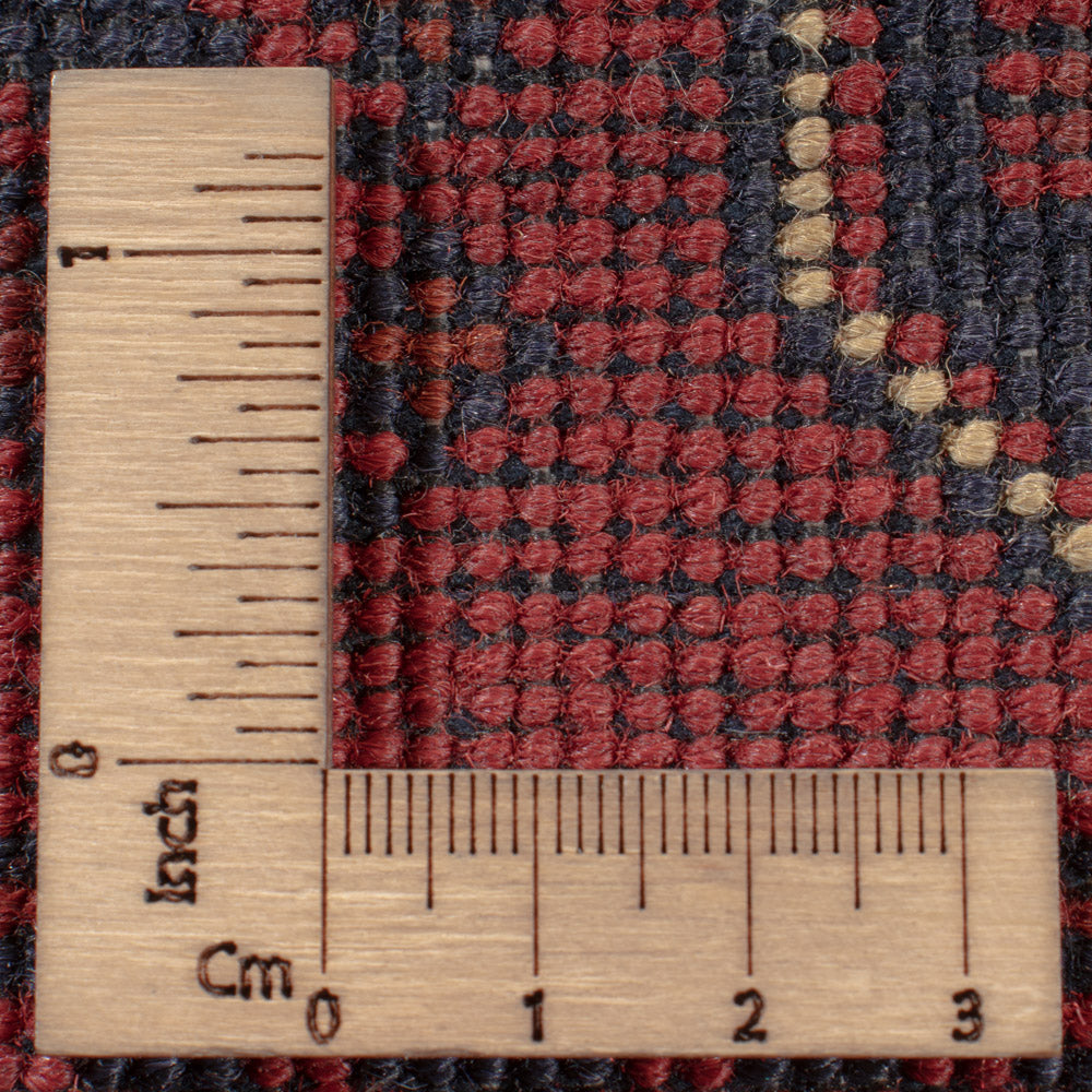 Afghan Teppich - Kunduz - 289 x 199 cm - dunkelrot