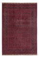 Afghansk matta - Kunduz - 285 x 199 cm - mörkröd
