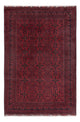 Afghansk matta - Kunduz - 294 x 197 cm - mörkröd