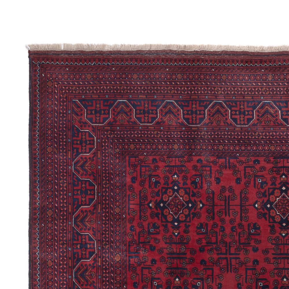Afghan Teppich - Royal - 303 x 194 cm - dunkelrot