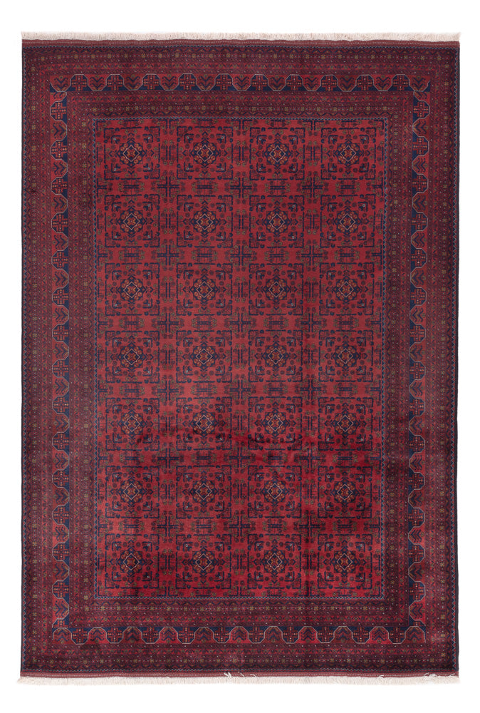 Afghan Teppich - Royal - 294 x 197 cm - dunkelrot