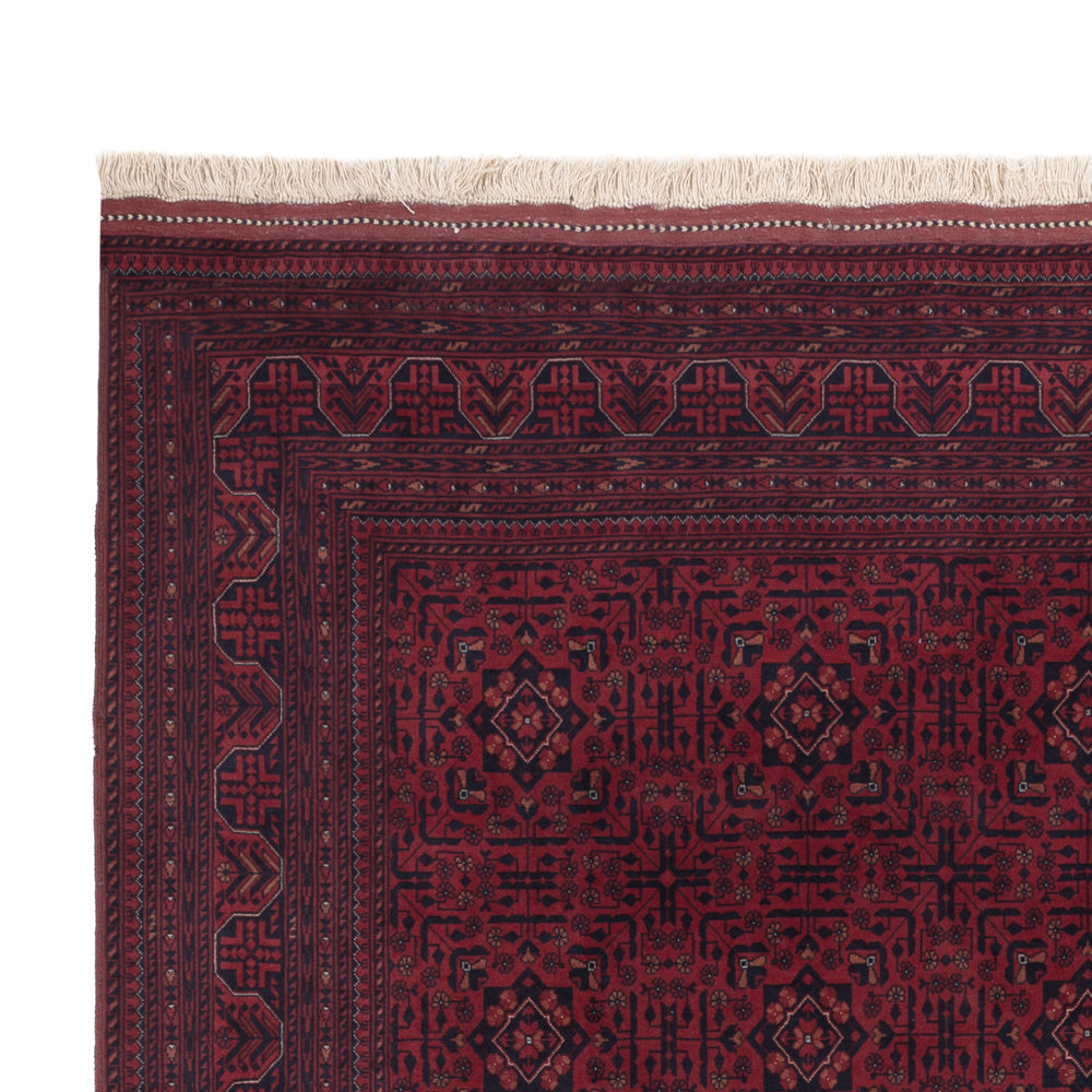 Afghan Teppich - Royal - 303 x 201 cm - dunkelrot
