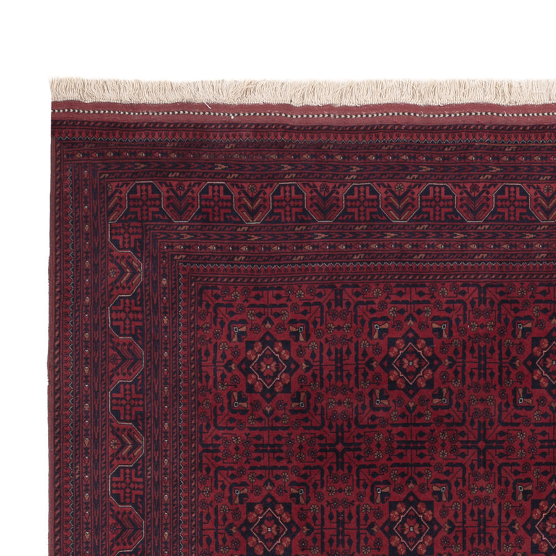 Afghan Teppich - Royal - 303 x 201 cm - dunkelrot