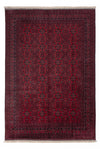Afghansk matta 196x293cm - Oriental Carpet - Rektangulär / Mörkröd / 196 x 293 cm Rektangulär