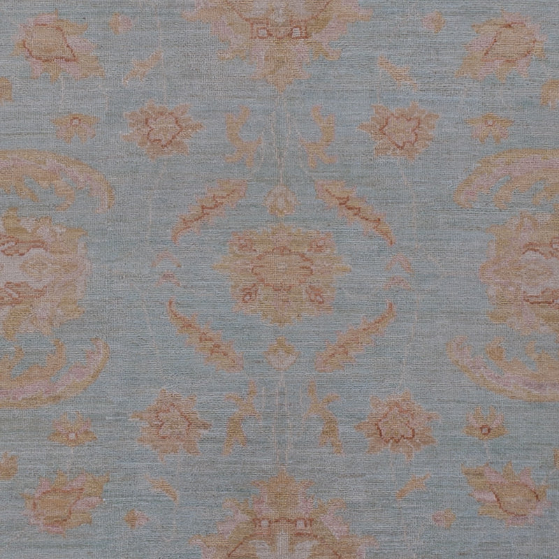 Ziegler Teppich - 344 x 253 cm - blau