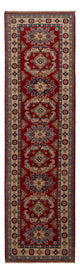 Runner Ziegler Carpet - Kazak - 303 x 83 cm - mörkröd