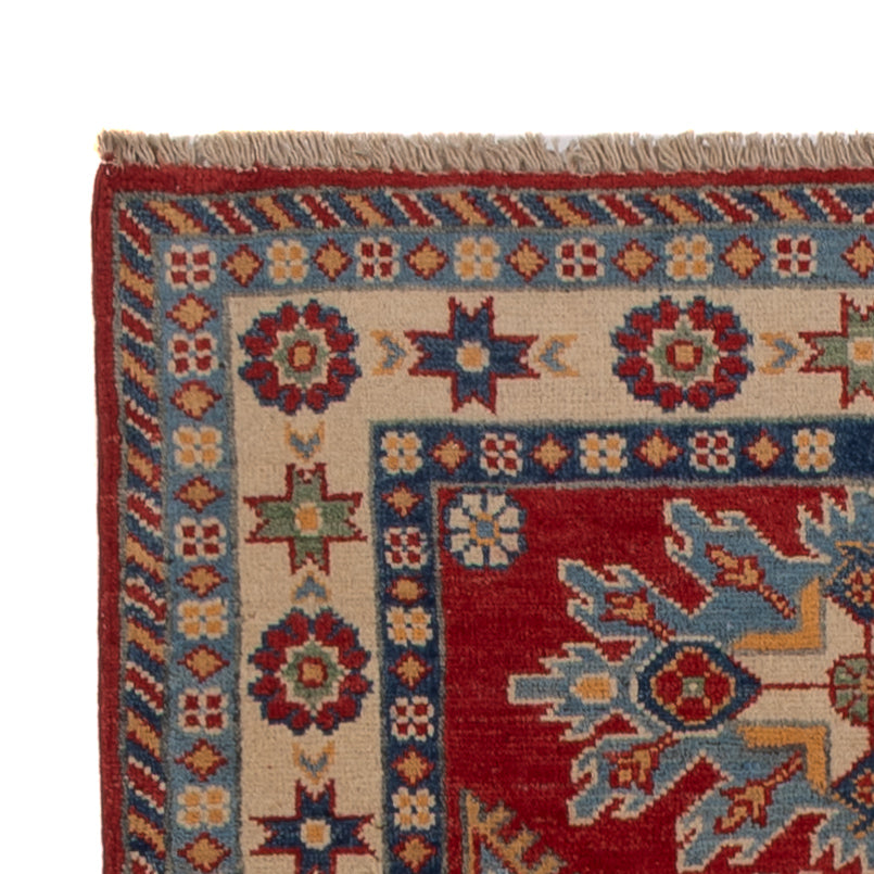 Läufer Ziegler - Kazak - 303 x 83 cm - dunkelrot