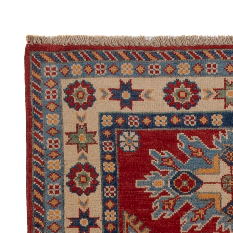 Läufer Ziegler - Kazak - 303 x 83 cm - dunkelrot