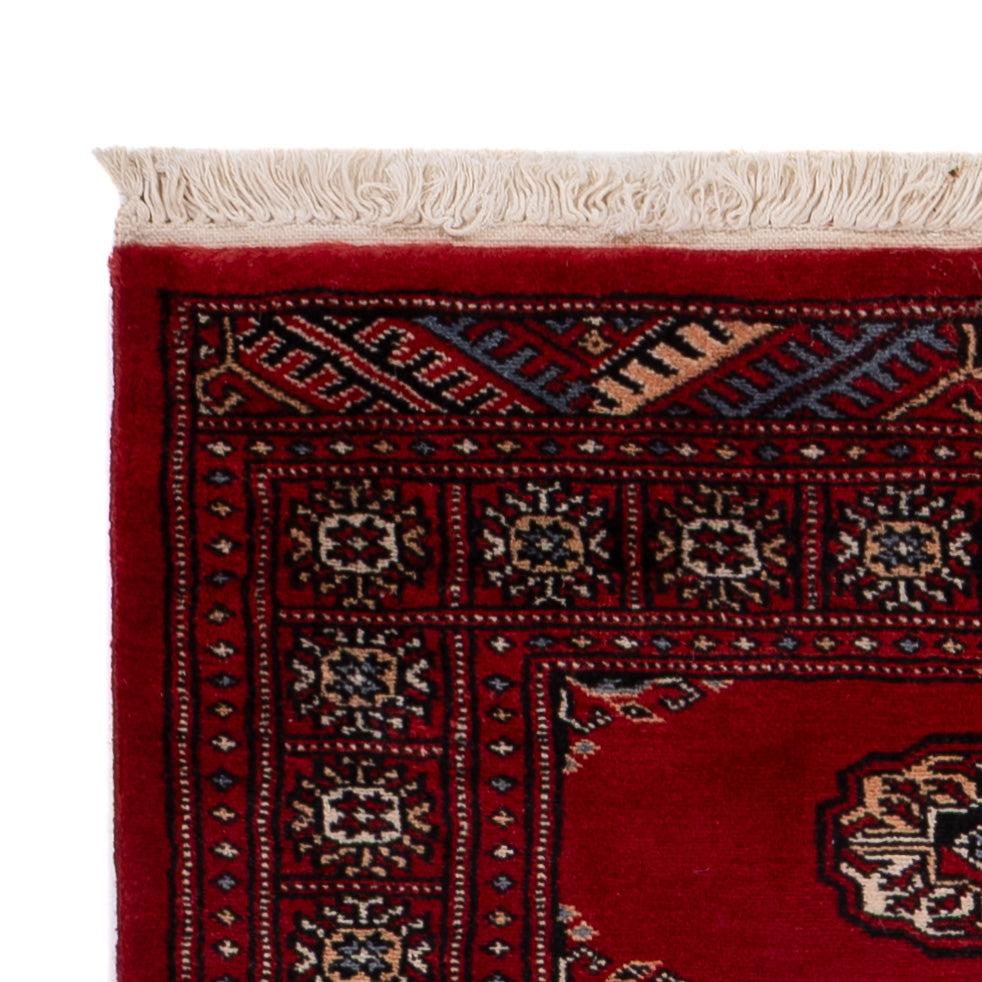 Runner Pakistanska mattan - 195 x 83 cm - röd