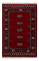 Pakistanska mattan - 147 x 96 cm - röd