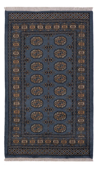 Pakistan Teppich - 159 x 94 cm - blau