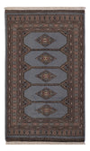 Pakistanska mattan 93x156cm - Oriental Carpet - Rektangulär / Blå / 93 x 156 cm Rektangulär