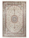 Kinesisk silke Mattan 277x366cm - Oriental Carpet - Rektangulär / Beige / 277 x 366 cm Rektangulär