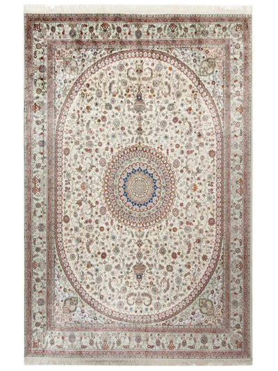 Kinesisk silke Mattan 277x366cm - Oriental Carpet