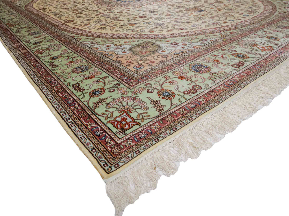 Kinesisk silke Mattan 366x277cm - Oriental Carpet