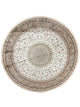 Silk matta - China Silk runt  - 303 x 303 cm - beige