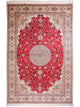 Silk matta - China Silk - 278 x 183 cm - röd