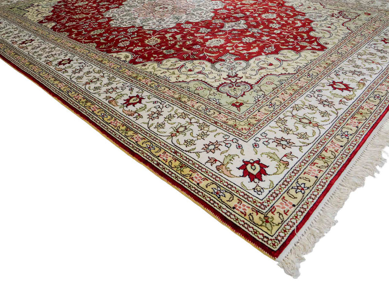 Silk matta - China Silk - 272 x 188 cm - röd