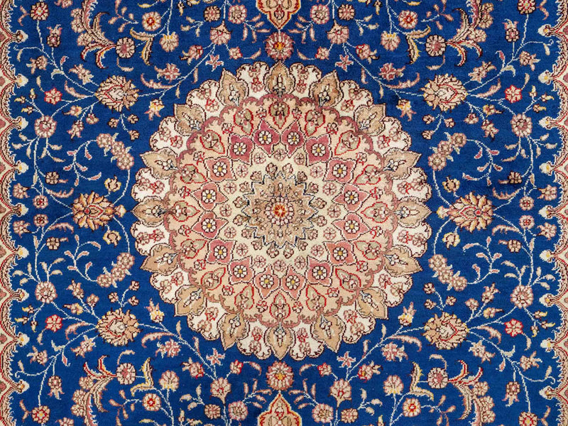 Silk matta - China Silk - 247 x 155 cm - blå