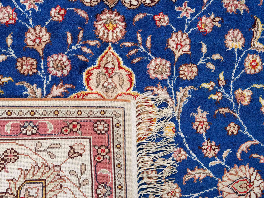 Silk matta - China Silk - 247 x 155 cm - blå