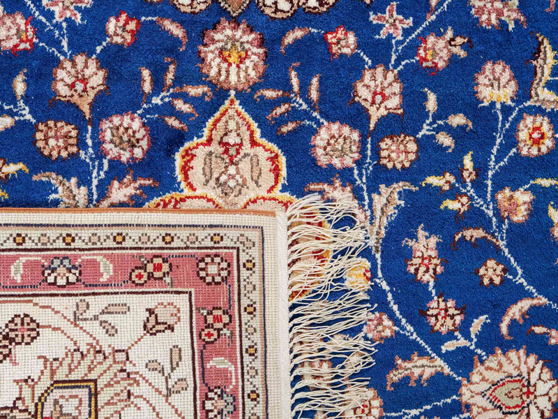 Silk matta - China Silk - 247 x 155 cm - blå