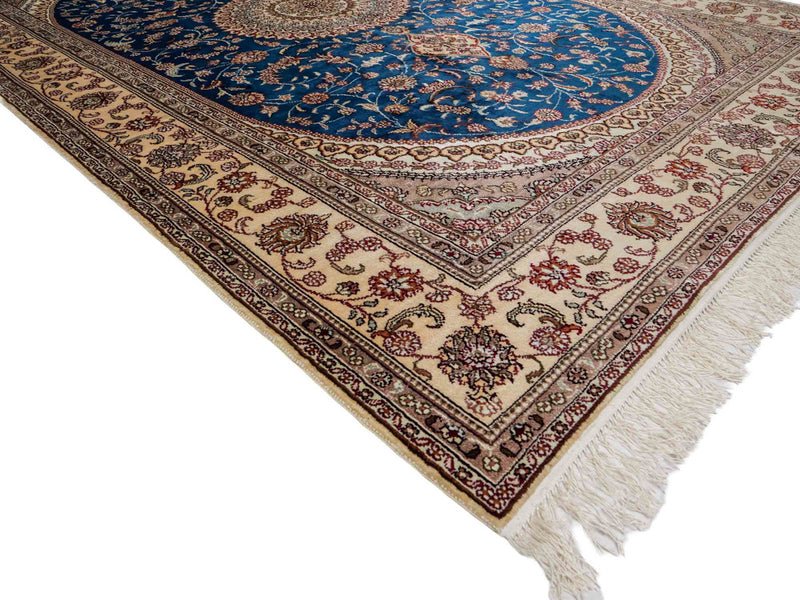 Silk matta - China Silk - 240 x 149 cm - blå