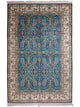 Silk matta - China Silk - 242 x 155 cm - bensinblå