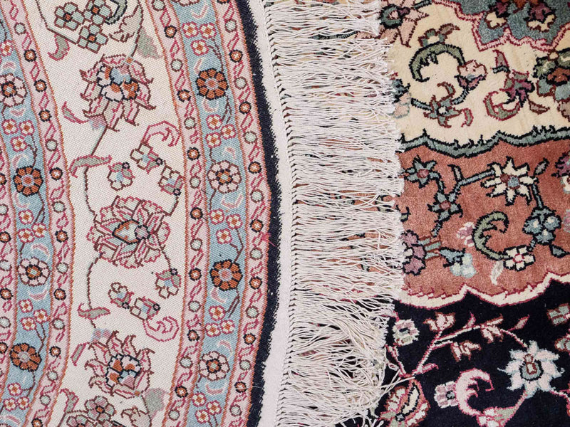 Seidenteppich - China Seide - 238 x 153 cm - anthrazit