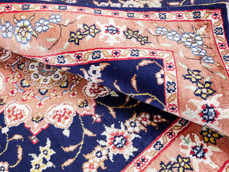 Silk matta - China Silk - 122 x 78 cm - mörkblå