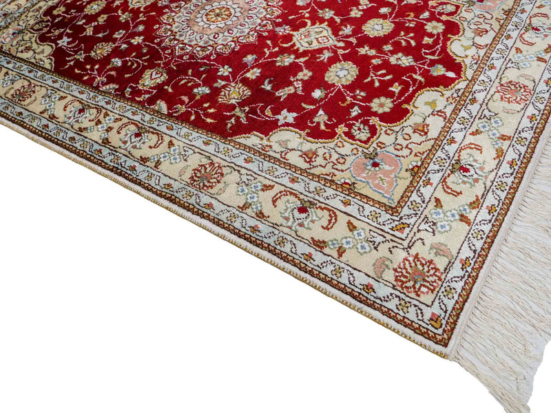 Silk matta - China Silk - 120 x 77 cm - röd