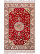 Silk matta - China Silk - 117 x 77 cm - röd