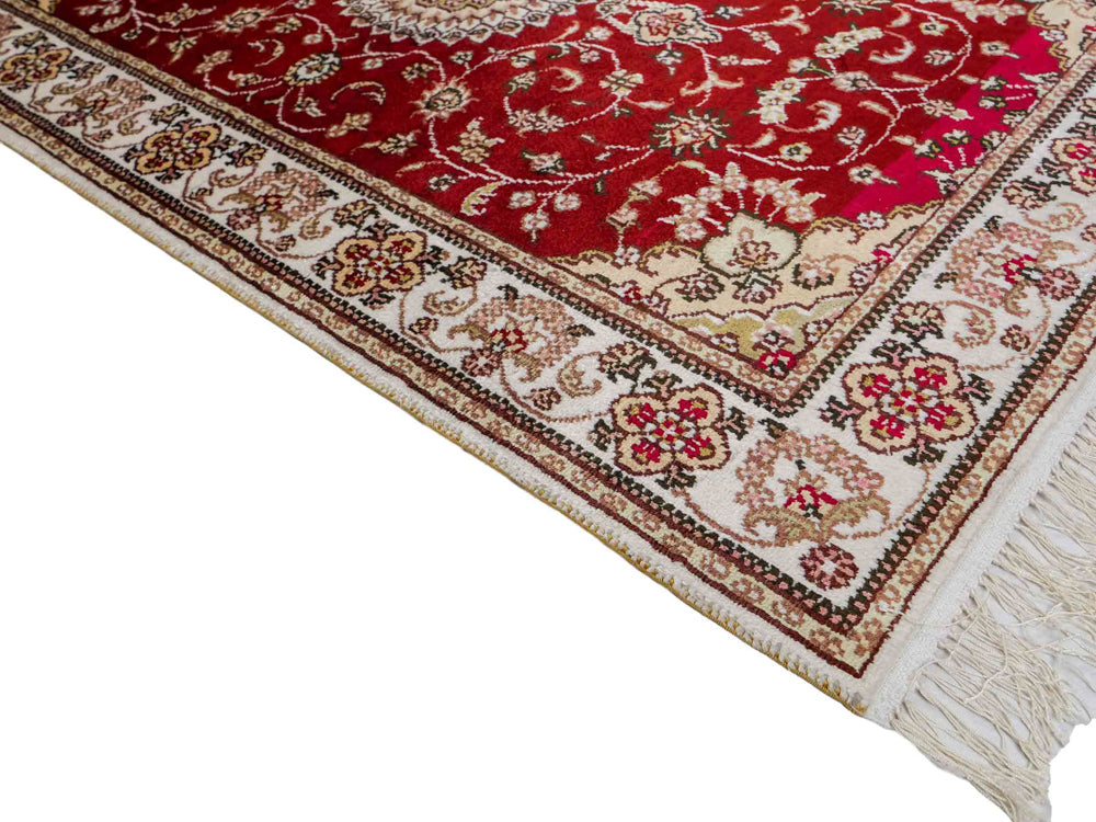 Silk matta - China Silk - 117 x 77 cm - röd