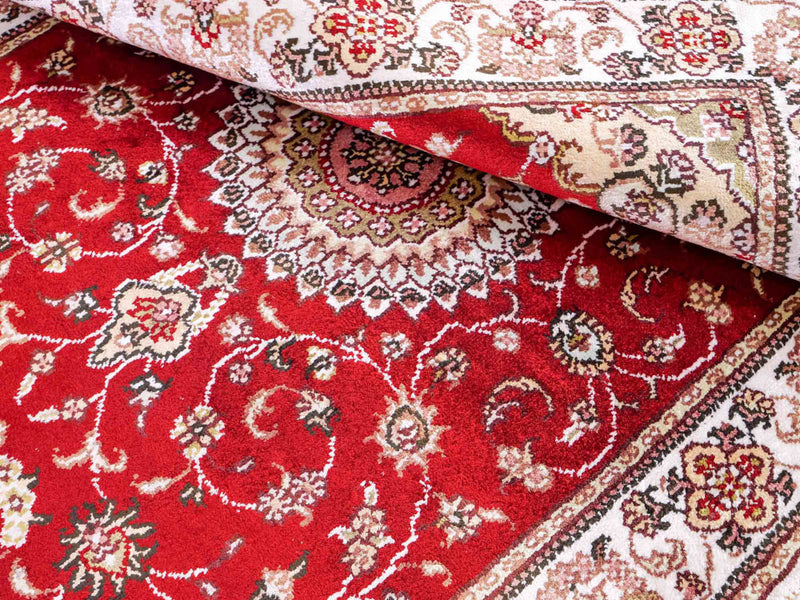 Silk matta - China Silk - 117 x 77 cm - röd