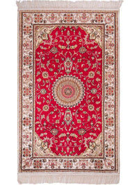Silk matta - China Silk - 120 x 76 cm - röd – product image