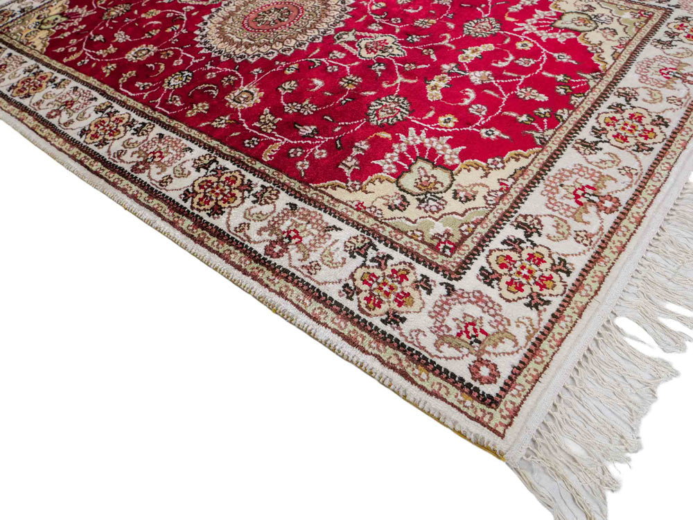 Silk matta - China Silk - 120 x 76 cm - röd