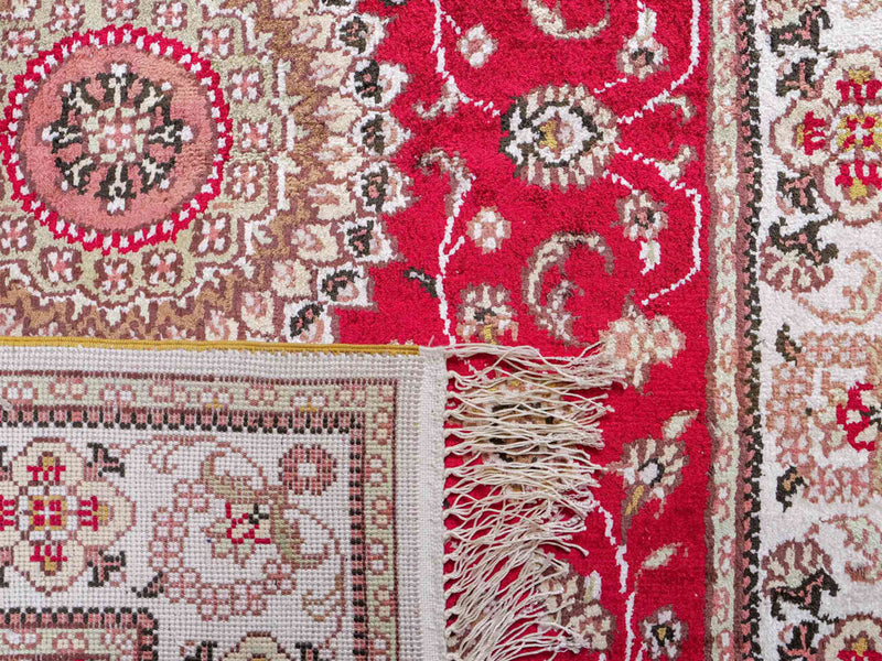 Silk matta - China Silk - 120 x 76 cm - röd