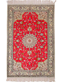 Silk matta - China Silk - 122 x 78 cm - röd – product image