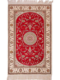 Kinesisk silke Mattan 122x76cm - Oriental Carpet – product image