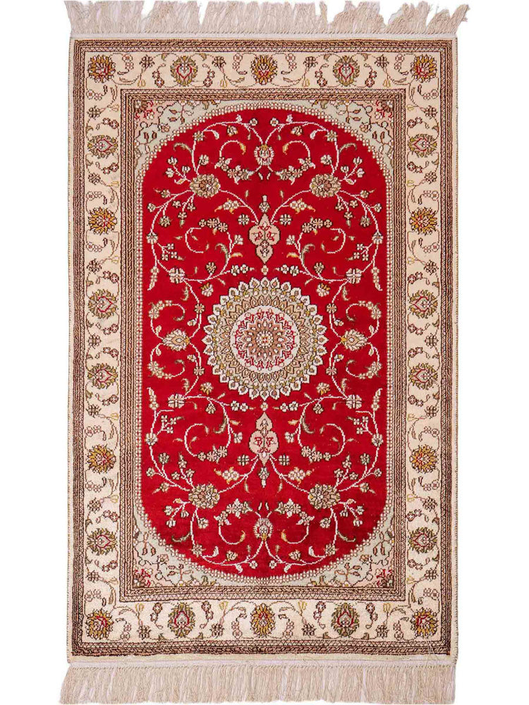 Kinesisk silke Mattan 122x76cm - Oriental Carpet