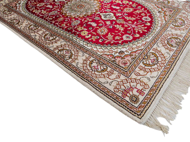 Silk matta - China Silk - 120 x 78 cm - röd