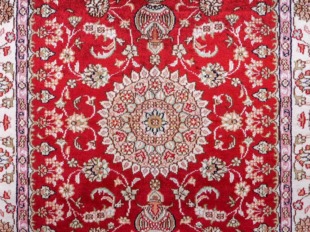 Silk matta - China Silk - 119 x 76 cm - röd