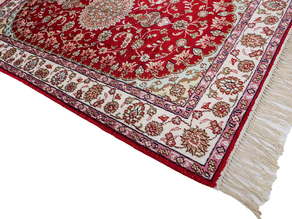 Silk matta - China Silk - 119 x 76 cm - röd
