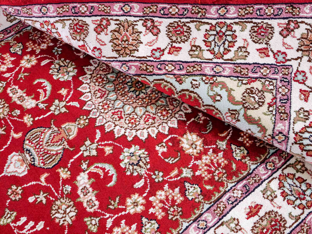 Silk matta - China Silk - 119 x 76 cm - röd