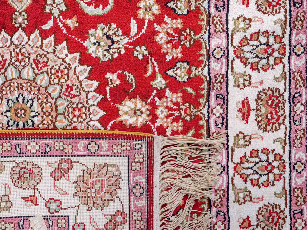 Silk matta - China Silk - 119 x 76 cm - röd