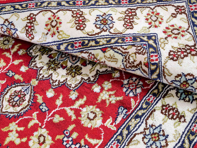 Silk matta - China Silk - 89 x 60 cm - röd