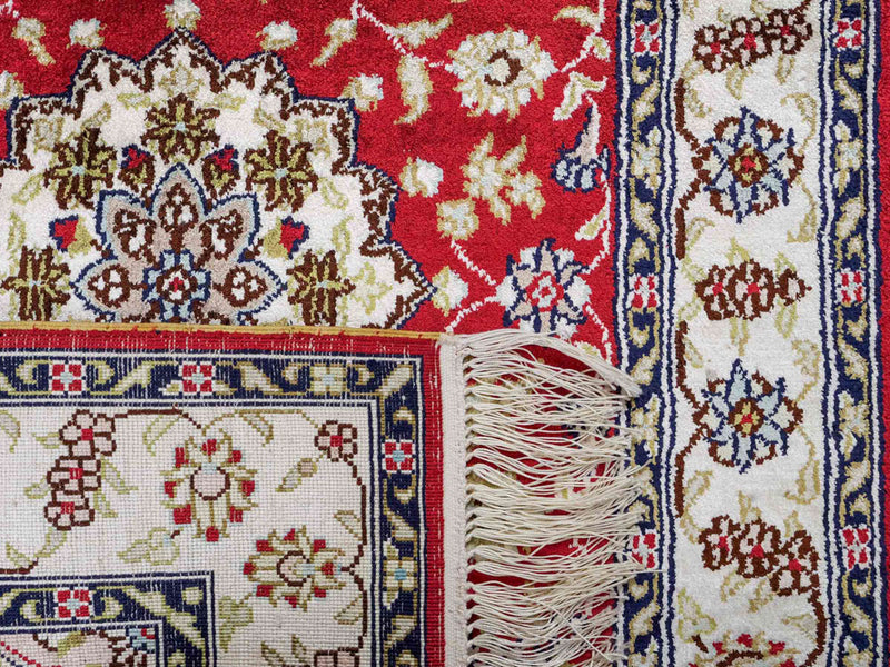 Silk matta - China Silk - 89 x 60 cm - röd