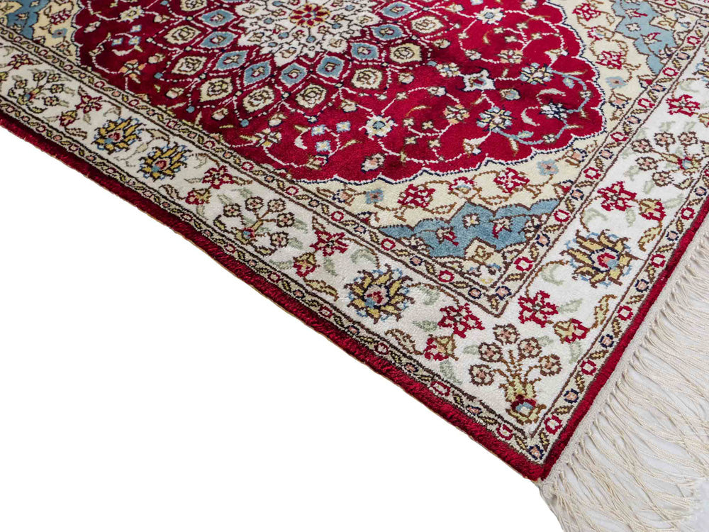 Silk matta - China Silk - 87 x 56 cm - röd