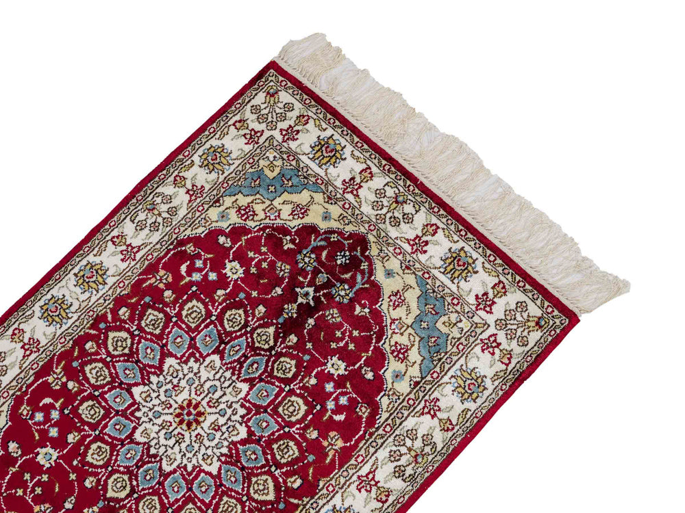 Silk matta - China Silk - 87 x 56 cm - röd