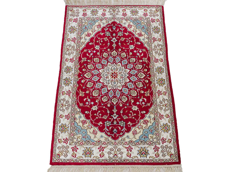 Silk matta - China Silk - 87 x 56 cm - röd